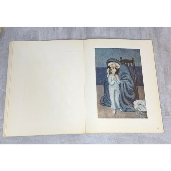 Vintage Picasso Peintures Époques Bleue Et Rose 1947 Ziai Art Softcover French